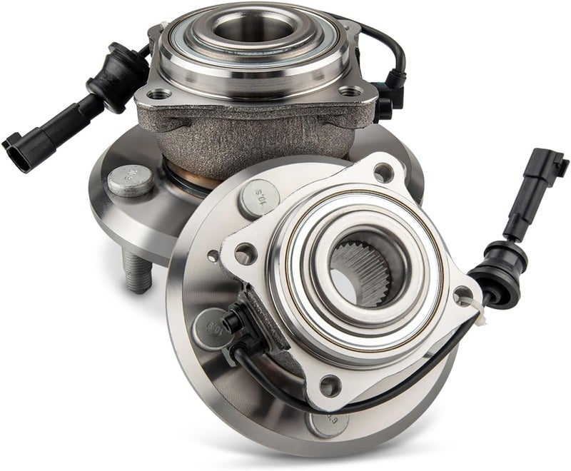 Torchbeam 2 PCS 512440 Rear Wheel Bearing Hub Assembly Compatible with 2010-2017 Chevrolet Equinox, 2010-2017 GMC Terrain W/ABS 5 Lugs - Image 2